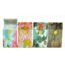 Cigarette Boxes "Floral" 100p, capacity: 20 cigs., 12p display, with pressable button
