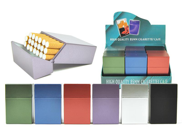 Cigarette Boxes "Schick", capacity: 20 cigs., 12p display
