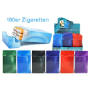 Zigarettenboxen "Watercolor" 100er, für 20 Zigtt., 12er Display