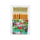 Cigarette Boxes "Tattoo", capacity: 20 cigs., 12p display, with pressable button