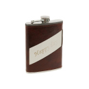 Flask "Happy Day - leather optic w/ texture"...
