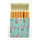 Cigarette Boxes "Cocktail", capacity: 21 cigs., 12p display, with pressable button