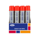 Atomic Lighter Gas Nylon with Metal-Valve 65 ml, 12p Display