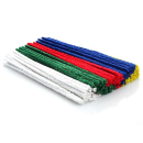 Pipe Cleaner multi-coloured 100p pack
