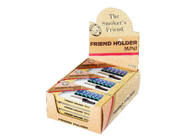 Friend Holder Spitze Mini silber mit 6 Filtern ca. 5cm*
