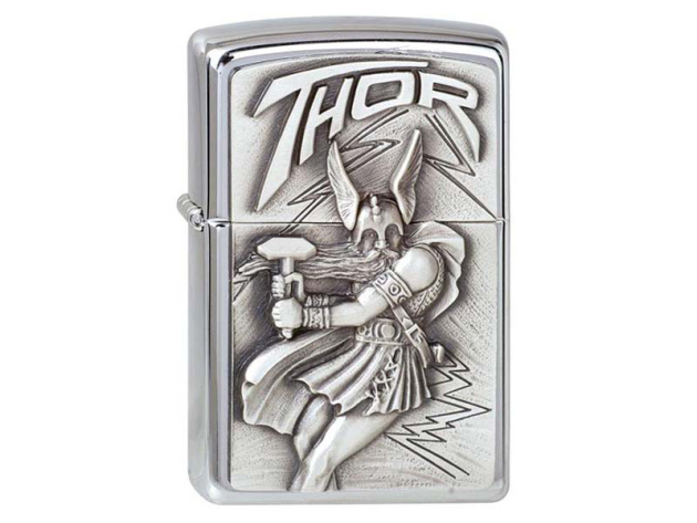 Zippo Lighter - Viking Thor Emblem