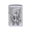 Zippo Lighter - Smoking Woman Emblem
