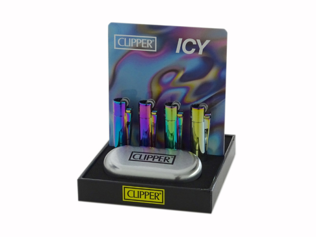 Clipper Metal Micro BRIGHT, 12er Display