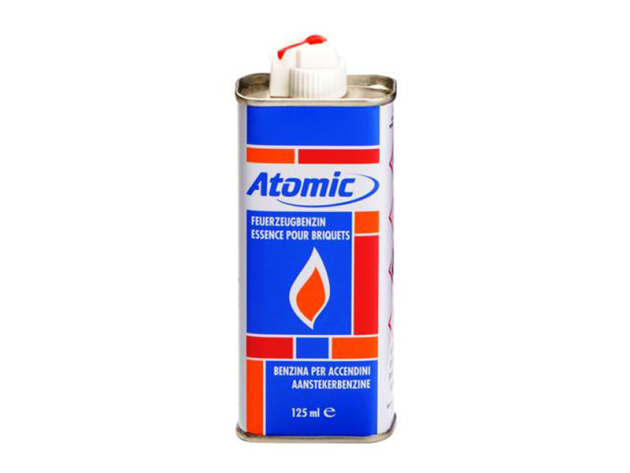 Atomic Feuerzeugbenzin mit Kunststoff-Ventil 125ml