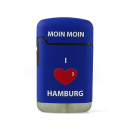 Storm Lighters "I love Hamburg" Relief, Blue 20p
