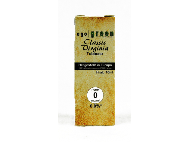 ego Green Classic Virginia Tobacco 0 mg-
