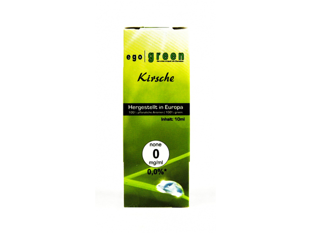ego Green Kirsche (cherry) 0 mg-