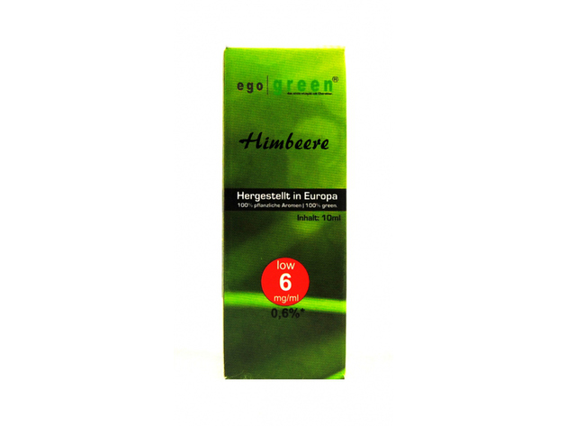 ego Green Himbeere (raspberry) 6 mg-