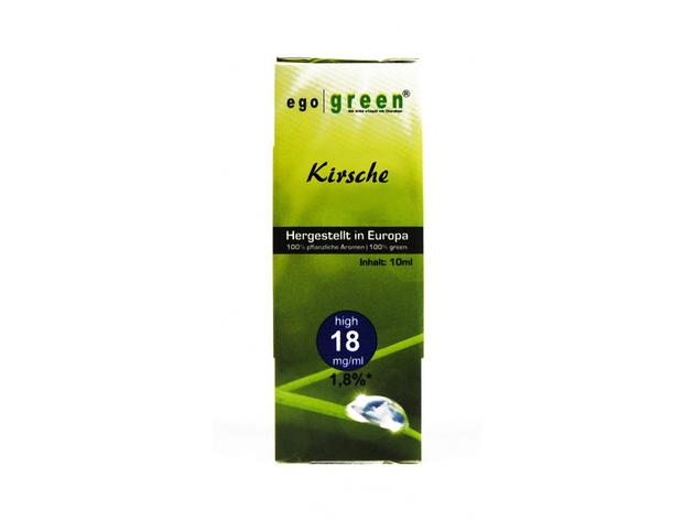 ego Green Kirsche (cherry) 16 mg-