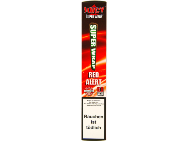 Blunt Juicy Super Wrap Red Alert (Raspberry) 21 cm