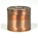 Grinder Amsterdam 1 4p, Copper-Antique, 40 x 35 mm