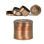 Grinder Amsterdam 1 4p, Copper-Antique, 40 x 35 mm
