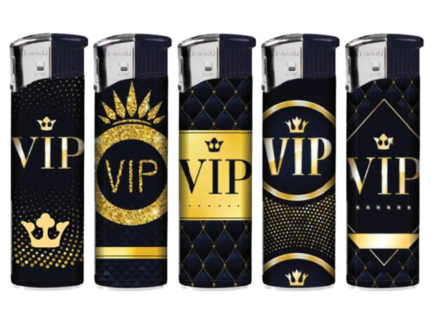 Electric Lighters "VIP" 50p Display