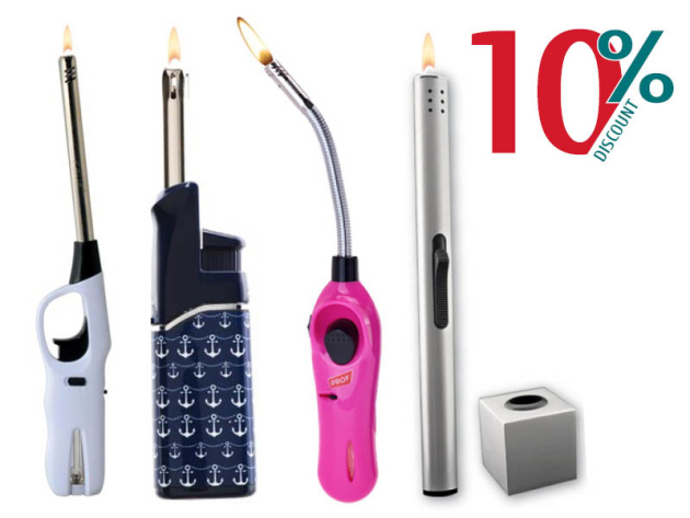 10% auf alle Stab & BBQ Feuerzeuge *bezieht sich auf den Grundpreis