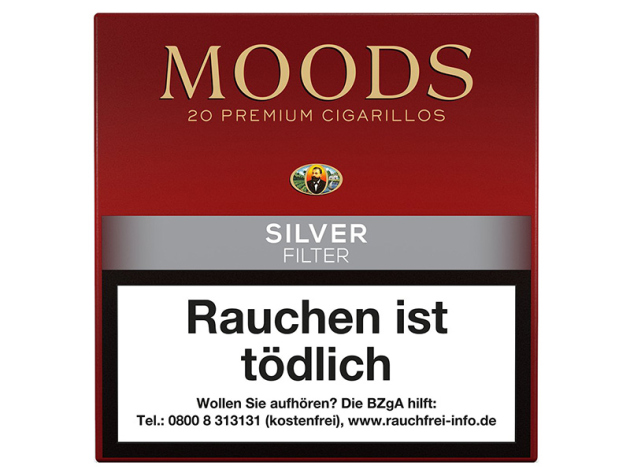 Dannemann Moods Silver / 20er Packung