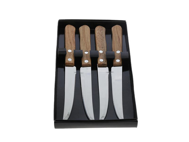 Set of 4 Knives.Natural