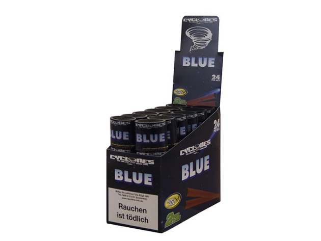 Cyclones Blunts BLUE (Blaubeere), 12x 2er Display