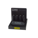 Clipper Metal Micro MATT BLACK, 12er Display
