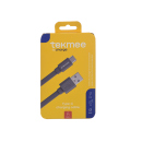 Tekmee 1m Mikro USB-Kabel auf USB-C in versch. Farben, 2,4 A