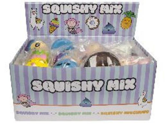 Quetsch-Sortiment 7-fach sortiert, 6 x 6,5 cm/ 8 x 10 cm, 24er Display