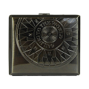 Cigarette Case Metal Compass Antique with clasp for 18...
