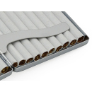 Cigarette case "Silver Nobel", with clip, 20 cigarettes