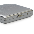 Zigarettenetui "Silver Nobel" für 20 Zig., mit Spange, 12er Display