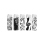 Storm Lighters "Black & White", 50p Display