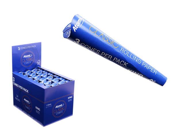 Atomic Cones, 110mm, Weiss, 24er Display