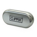 Clipper Metal Silver Jetflame, 12er Display
