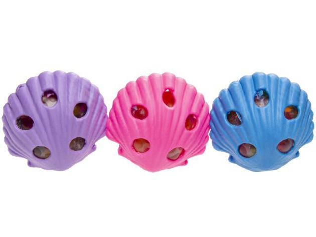 Squeezing Ball Muschel, 7 x 6 cm  12p Display
