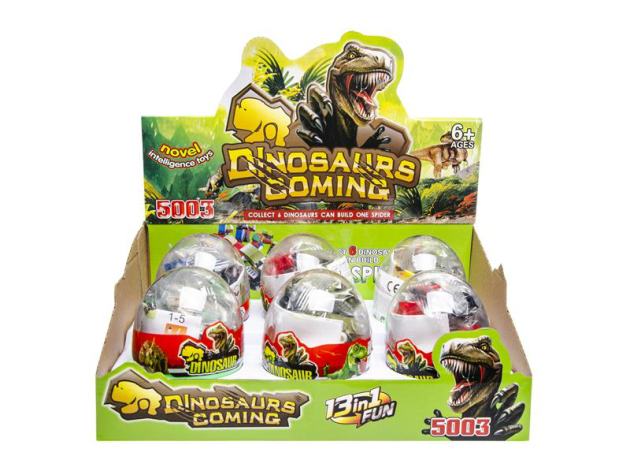 Dinosaurs to build yourself 6p Display