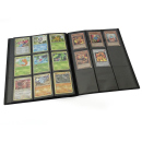 Neutrales Sammelalbum schwarz (max.360 Karten / 20 Seiten)  für Pokemon, Yu-Gi-Oh, Match Attax etc.