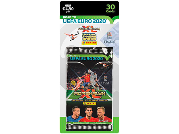 Panini Road to EURO 2020 Adrenalyn XL Blister mit 5 Booster