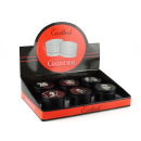 Grinder "Bob Marley" 4-tlg., Schwarz, 37 x 50 mm; einzeln