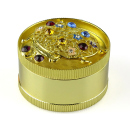 Grinder "Golden Chic" 3-tlg., Gold, 29 x 50 mm; einzeln