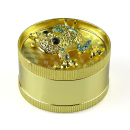 Grinder "Golden Chic" 3-tlg., Gold, 29 x 50 mm; einzeln