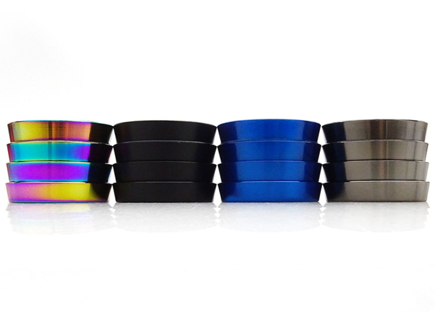 Grinder Pagoda 4p, Black, 38,5 x 52 mm