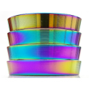 Grinder Pagoda 4p, Black, 38,5 x 52 mm