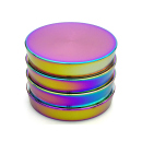 Grinder Pagoda 4p, Black, 38,5 x 52 mm