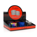 Grinder Pagoda 4p, Black, 38,5 x 52 mm