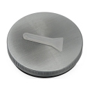 Grinder Hanfblatt mit Stein, 35 x 51 mm; einzeln