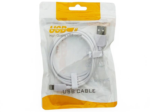 Ladekabel USB auf Lightning, 90cm, weiß