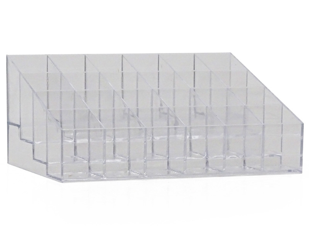 Aufsteller Kunststoff, 4x6 Fächer (Fachgröße: 2,6 x 2,6 cm)