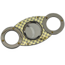 Cigar-Cutter,"Anthrazit-Gold", double-edged, 95...